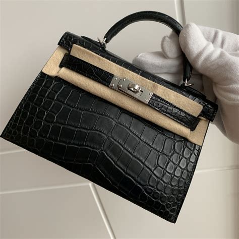 hermes kelly mini black|Hermes kelly mini size.